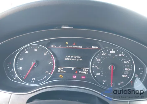 2013 Audi A6 3.0T Premium z USA, uszkodzony, nr VIN WAUGGAFCXDN157025